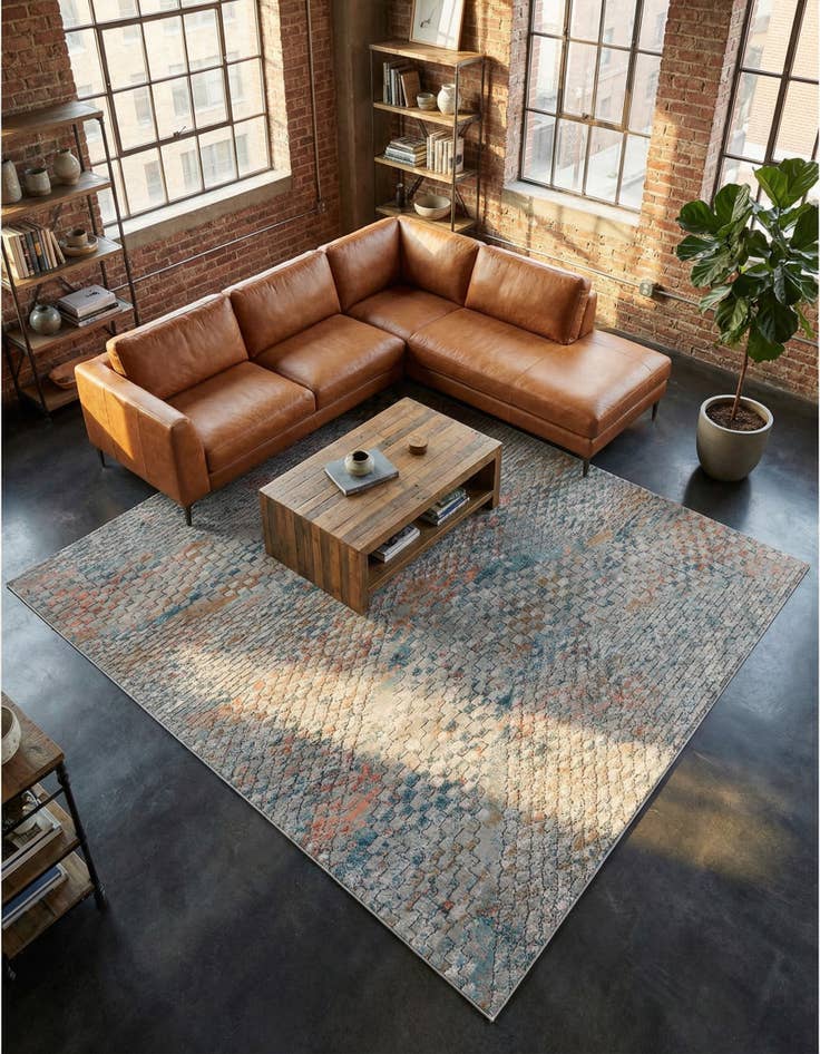 Detail image of 10' x 13' Leipzig Rug