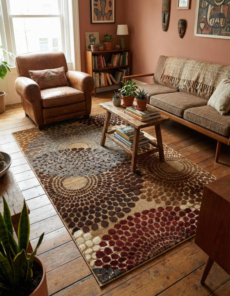 Detail image of 3' x 5' 3 Cafe Rug