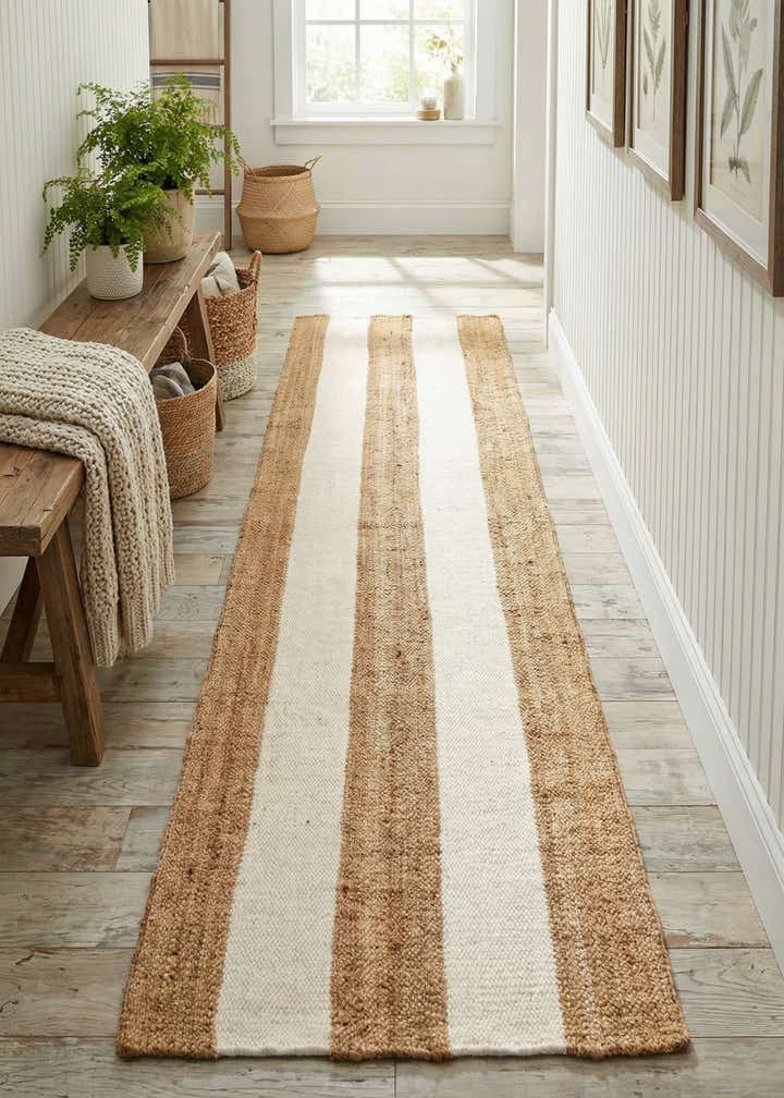 2' 7 x 10' Hand Woven Jill Zarin Hamptons Runner Rug