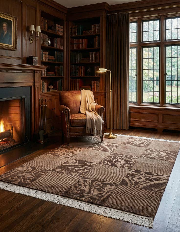 Detail image of 4' 1 x 6' Darya Rug