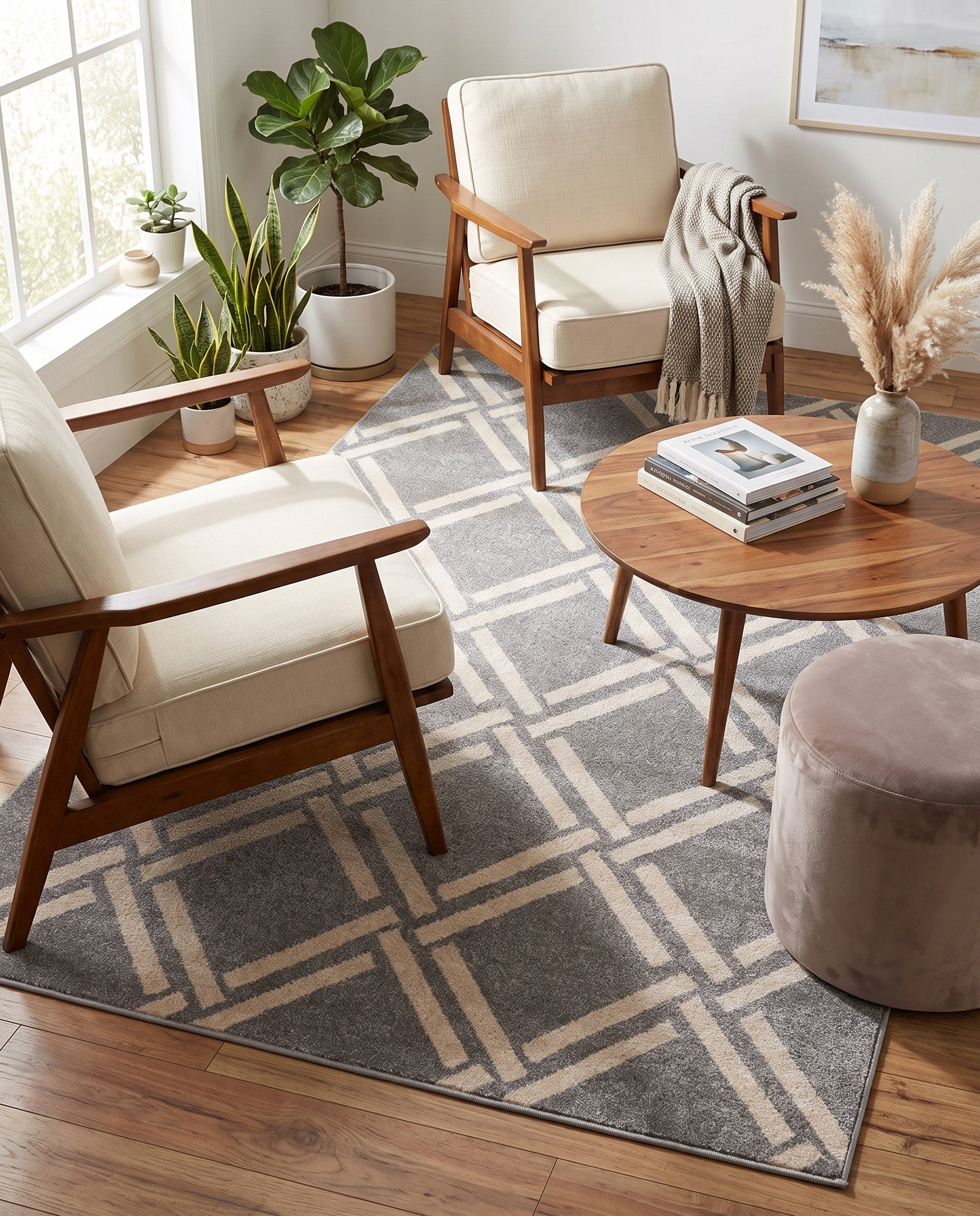5' x 8' Lattice Rug