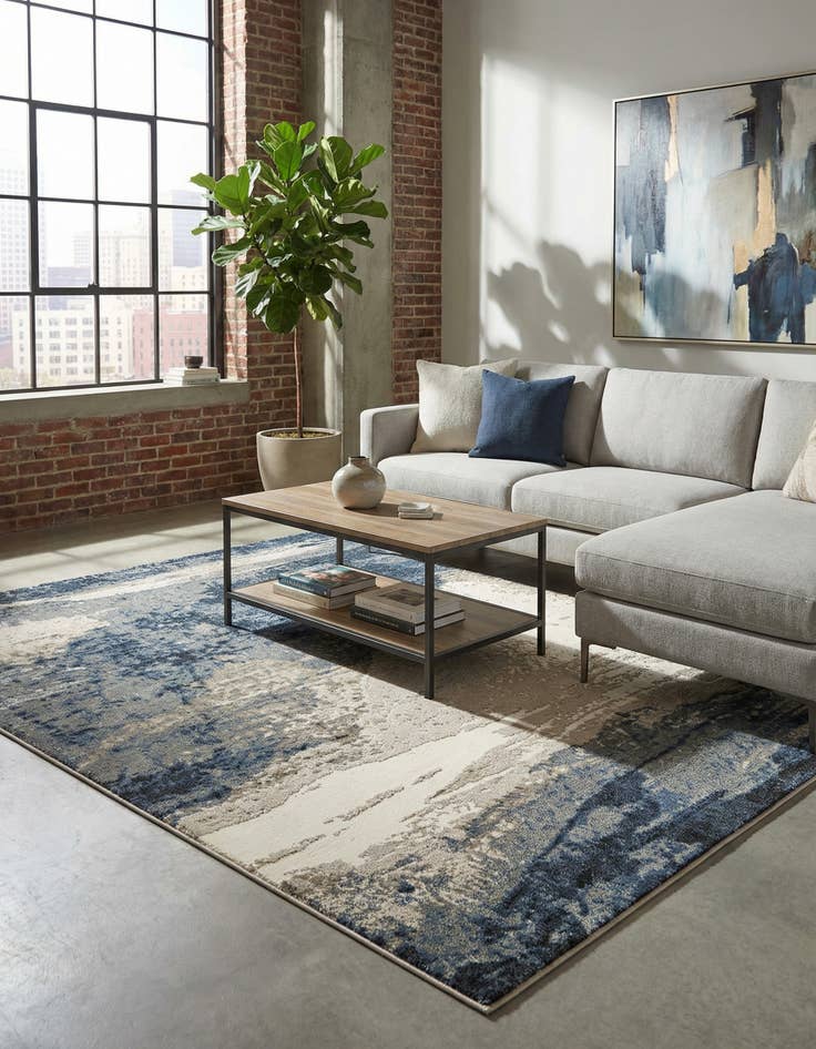Detail image of 7' 10 x 11' Oslo Rug