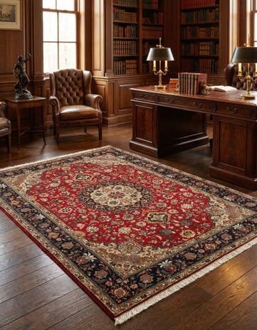 4' 11 x 6' 8 Tabriz Rug