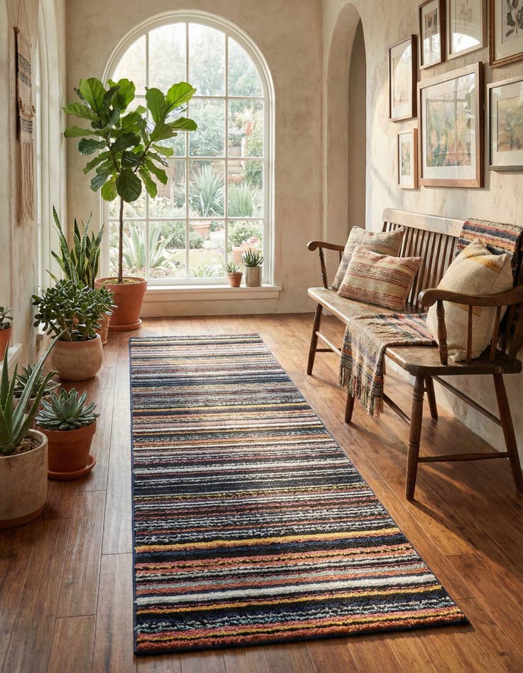 Detail image of  2' 7 x 12' Tagine Runner Rug