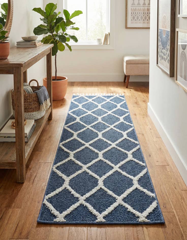 Detail image of 2' x 6' Boho Runner Rug