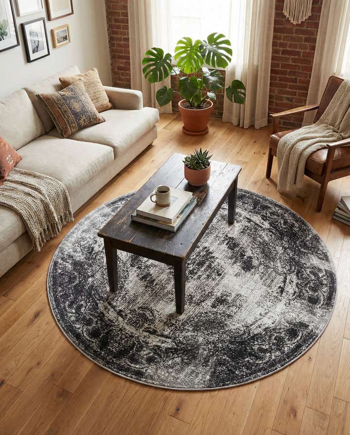 5' 3 x 5' 3 Aarhus Round Rug