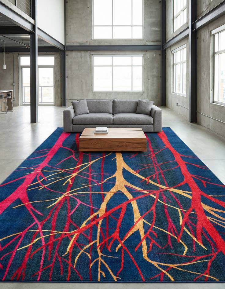 Detail image of 10' 6 x 16' 5  Washable Casablanca Rug