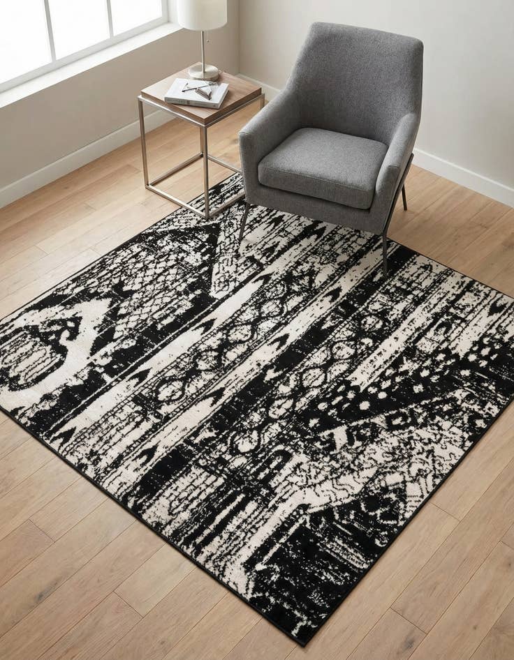 Detail image of 4' x 4' Oregon Square Rug