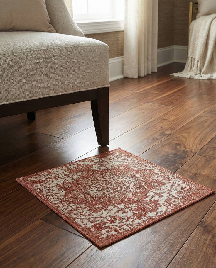 Detail image of 1' 4 x 1' 4 Easy-Clean Jill Zarin Dubai Indoor / Outdoor Sample Rug