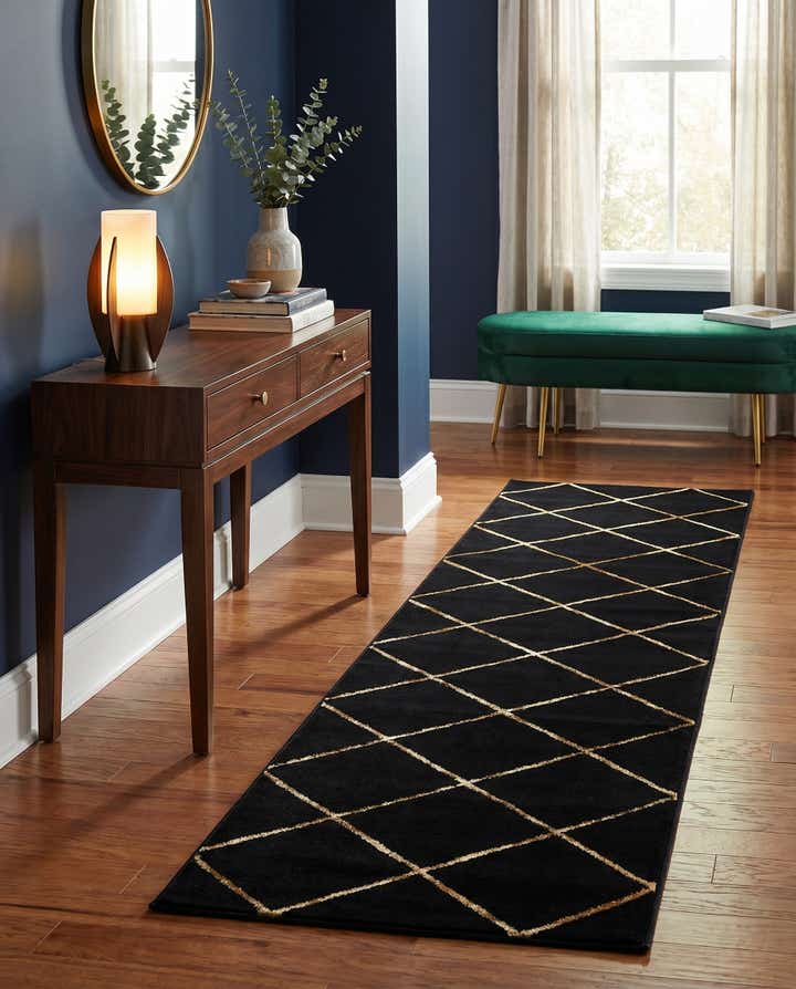 2' x 8' Vogue Geo Runner Rug