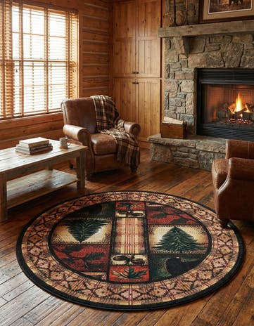 4' x 4' Yara Round Rug