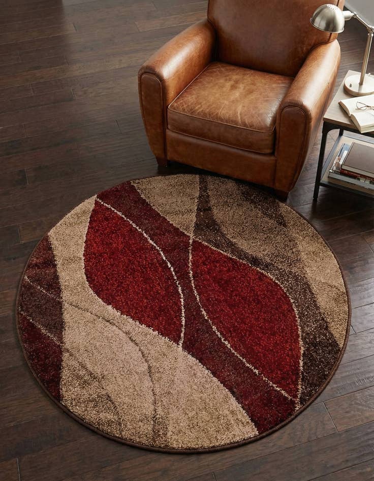 Detail image of 3' x 3' Harvest Round Rug