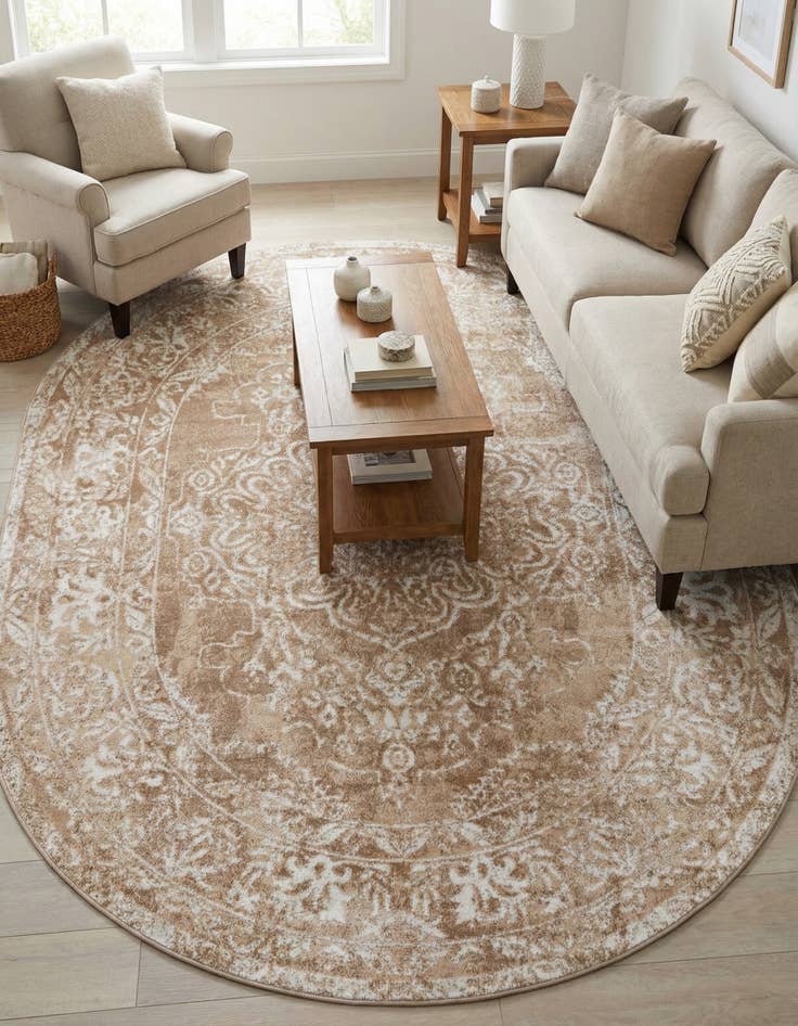 Detail image of 8' x 10' Oxford Oval Rug