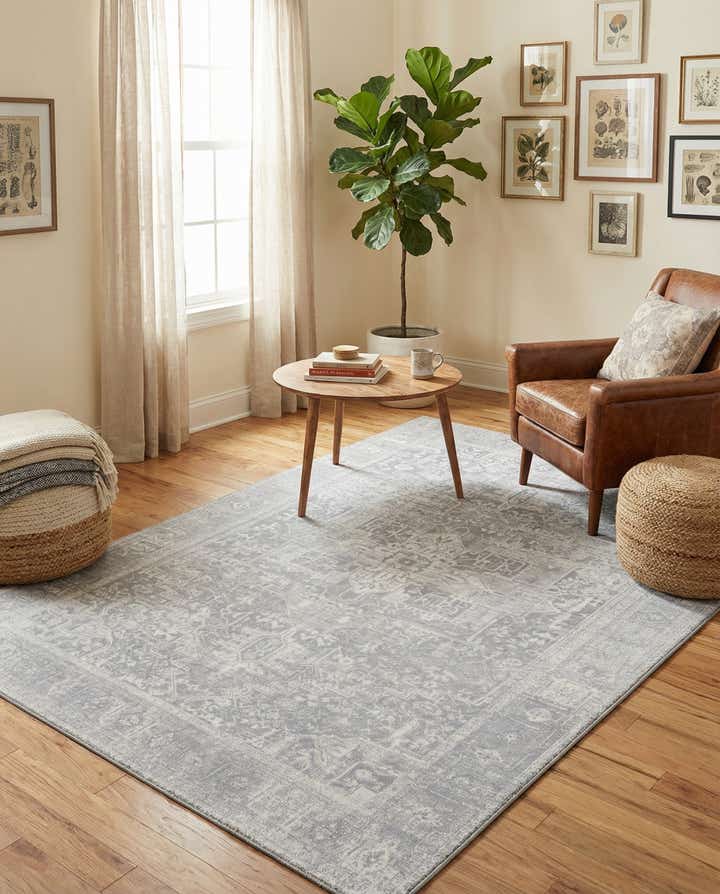5' x 8' Washable Timeless Rug