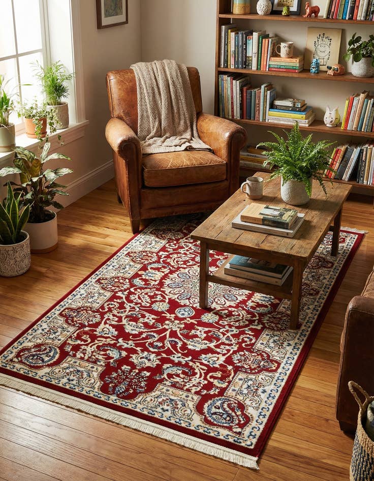 Detail image of 3' x 5' 3 Nain Design Rug