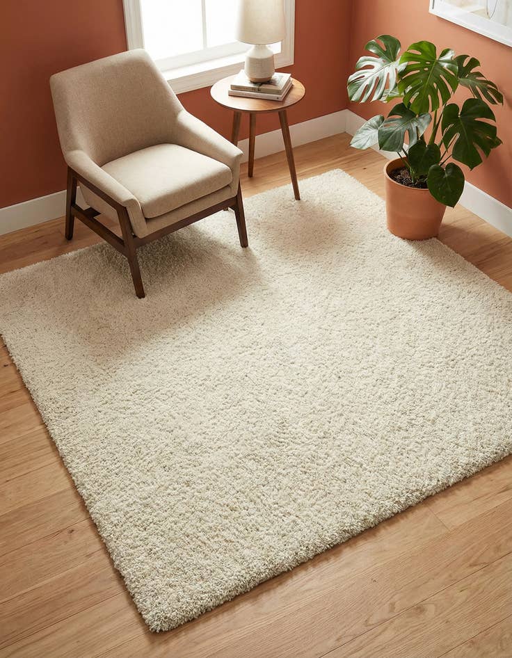 Detail image of 5' x 5' Everyday Shag Square Rug