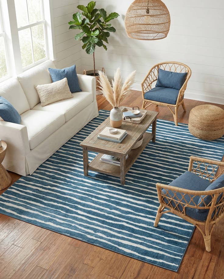 Detail image of 8' x 10' Easy-Clean Sabrina Soto Ola Indoor / Outdoor Rug