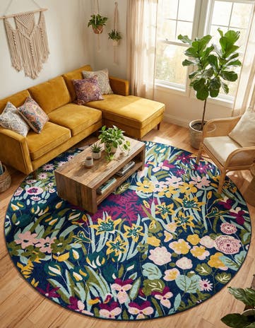 Bloom Round Rug