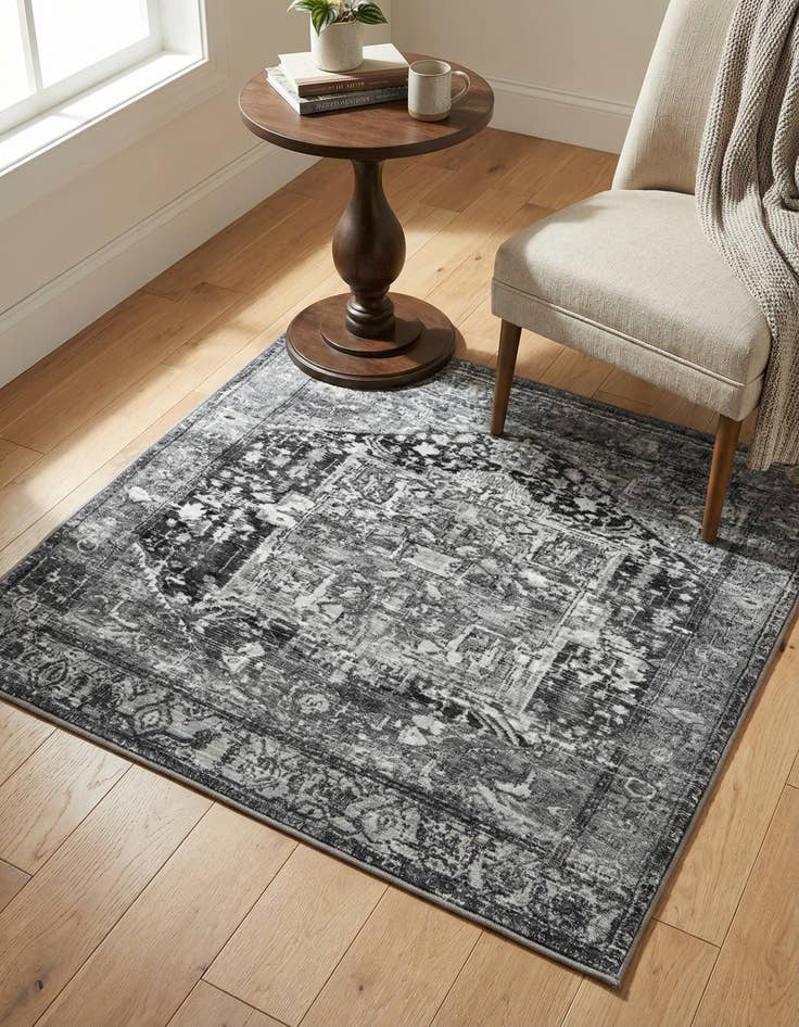 Detail image of 3' 3 x 3' 3 Medina Square Rug