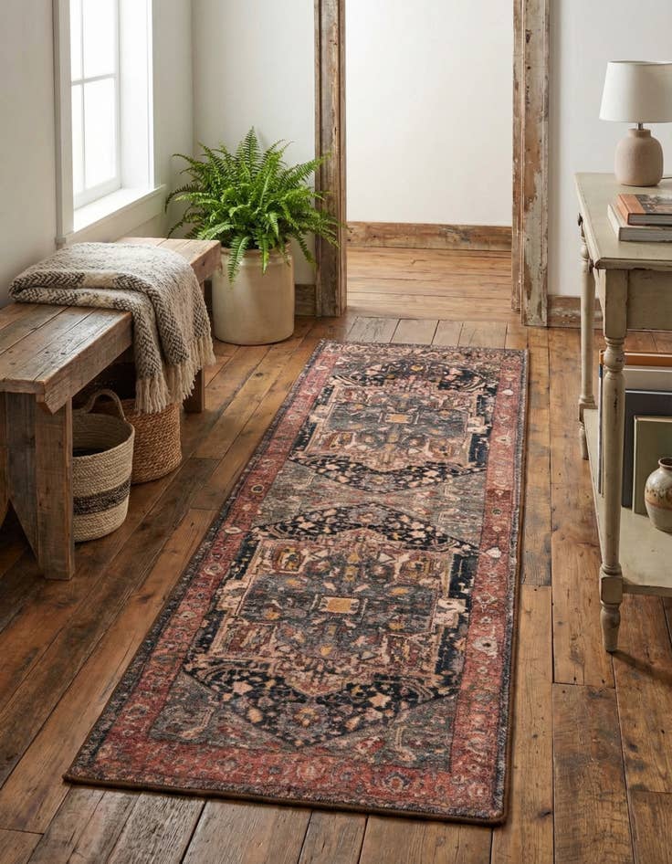 Detail image of 2' 2 x 6' Medina Runner Rug