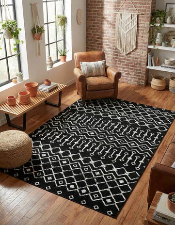 5' 3 x 8' Kasbah Trellis Rug