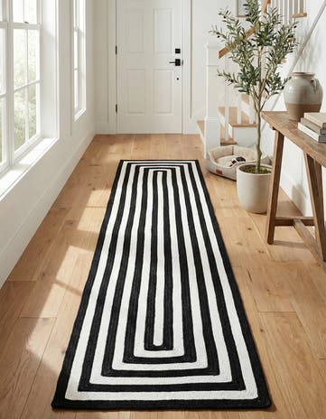 2' x 8' Easy-Clean Eco Verse Washable Indoor / Outdoor Runner Rug