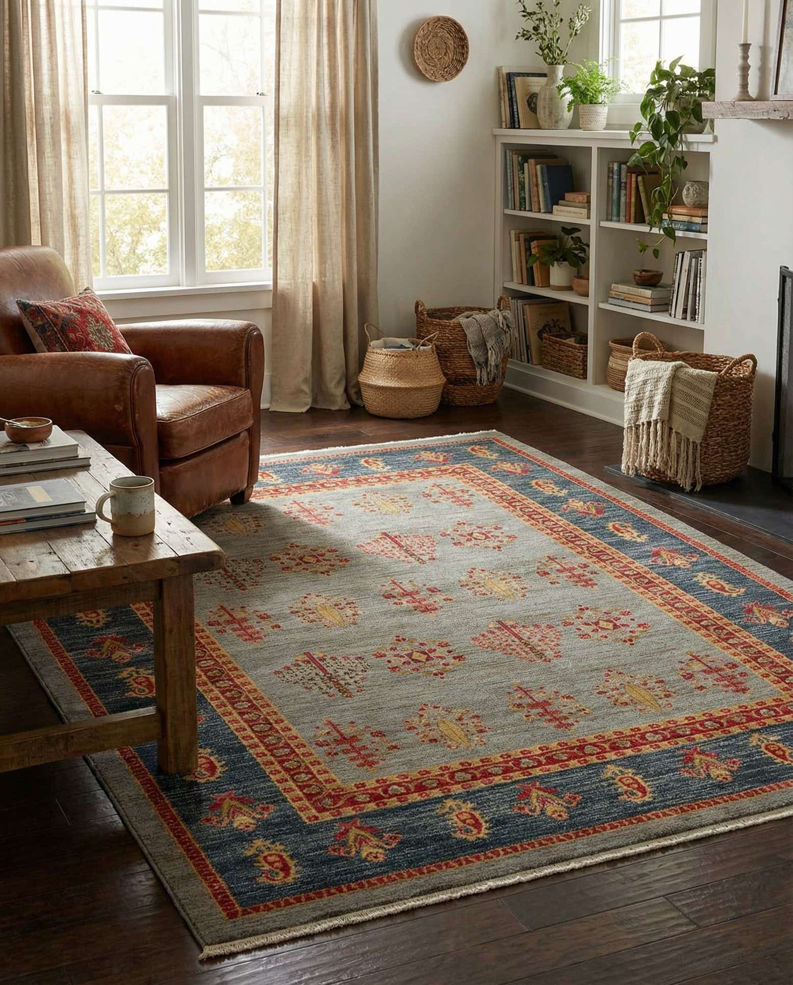 8' x 10' Kashkuli Gabbeh Rug