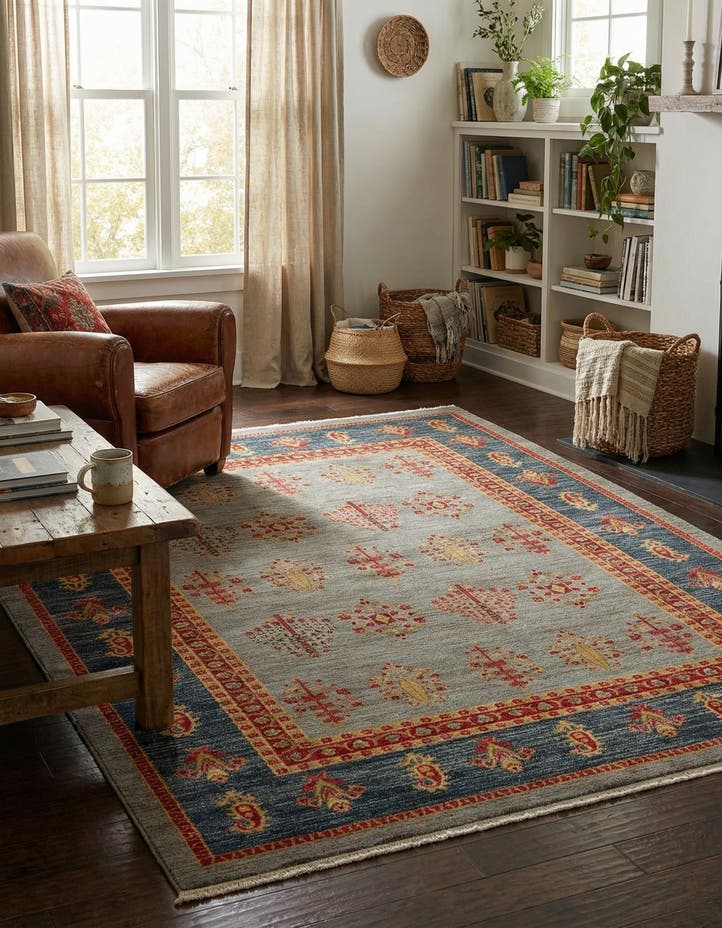 8' x 10' Kashkuli Gabbeh Rug