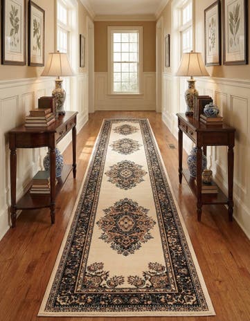 Ivory Amaya Runner Rug
