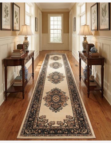 Ivory Amaya Runner Rug