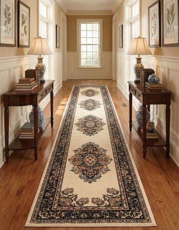 Ivory Amaya Runner Rug