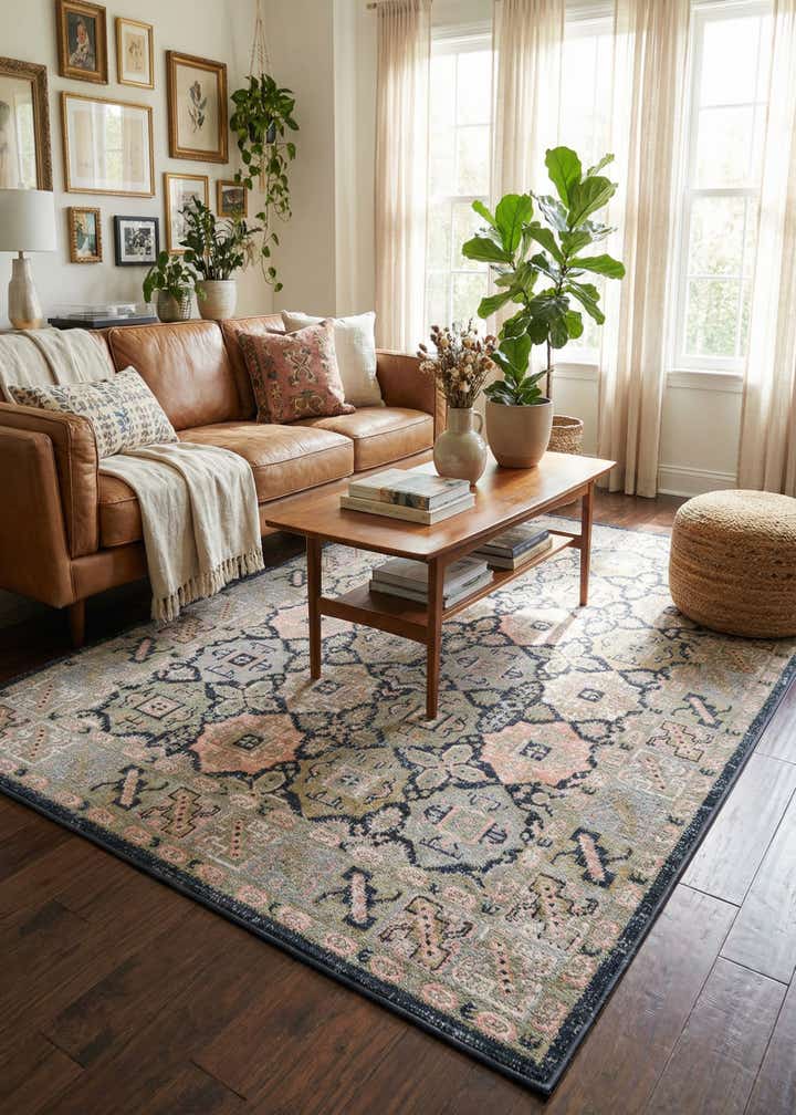 5' 3 x 8' Kamala Washable Rug