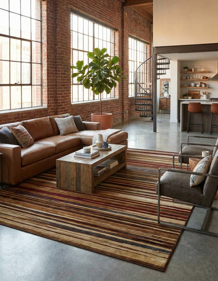 Detail image of 10' x 14' 1 Coffee Shop Rug