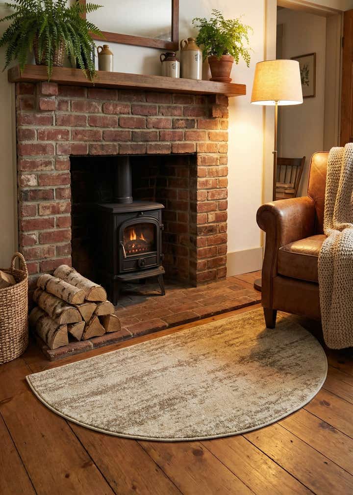 2' 2 x 3' 7 Angelica Hearth Rug