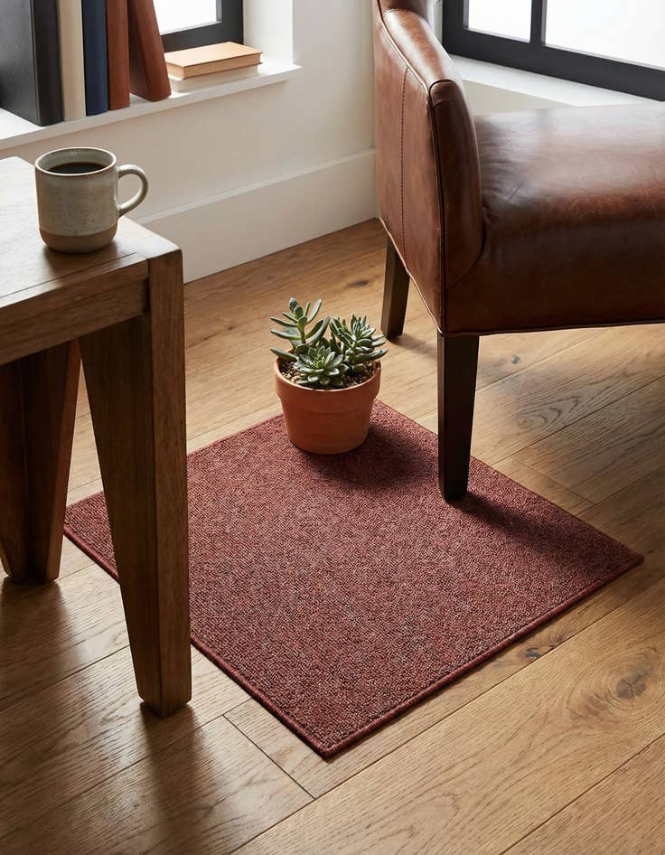 Detail image of 1' 4 x 1' 4 Everyday Solid Sample Rug