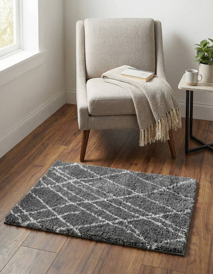 Detail image of 2' x 3' Soft Touch Shag Rug