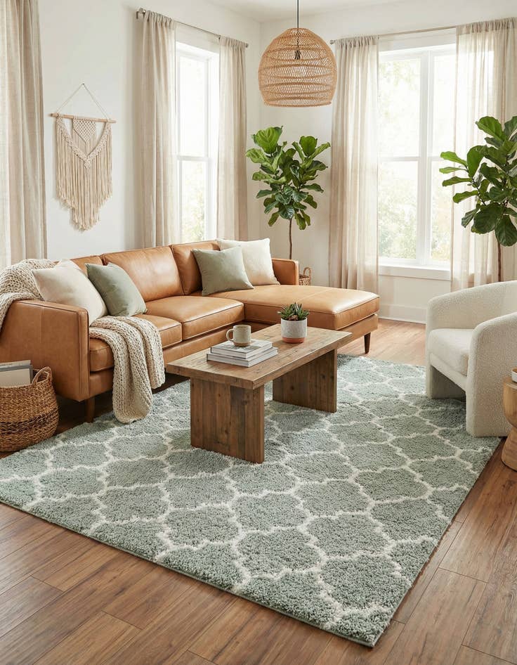 Detail image of 7' 10 x 10' Marrakesh Shag Rug