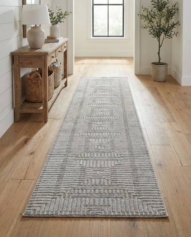 Detail image of 2' 7 x 12' Textura Designer Runner Rug