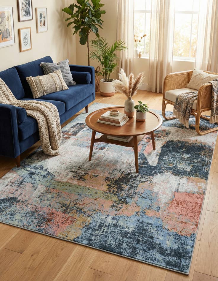 Detail image of 6' x 9' Kamala Washable Rug