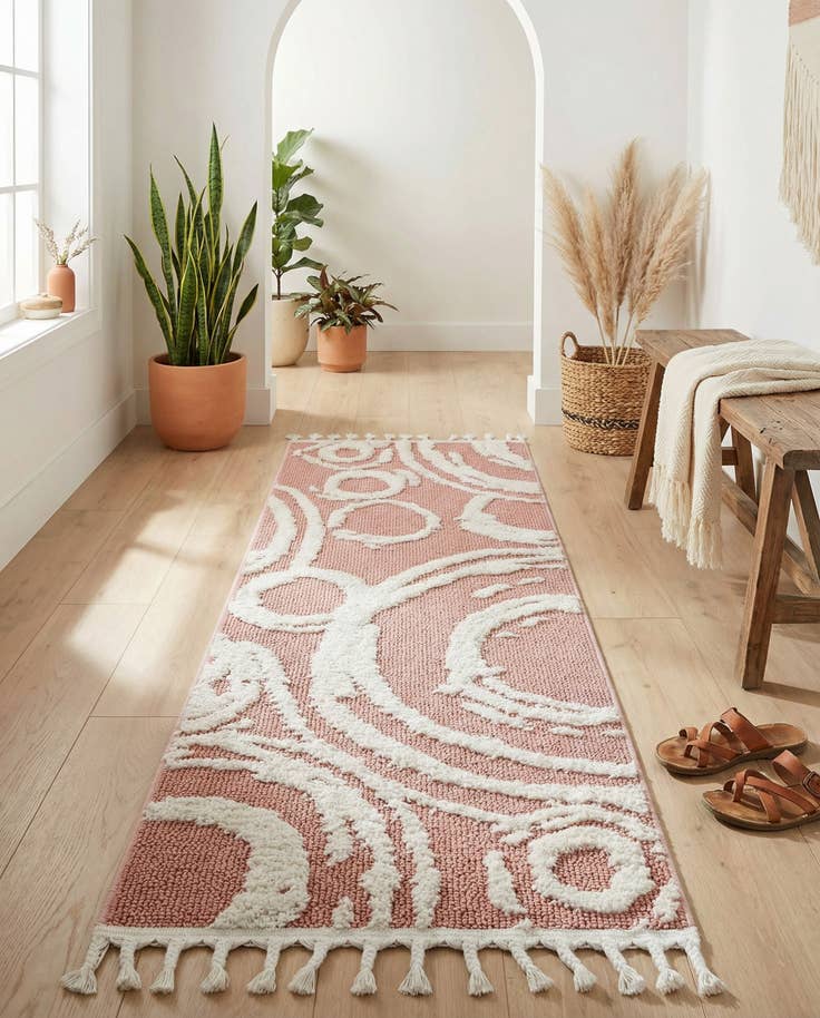 Detail image of 2' x 6' Boho Runner Rug