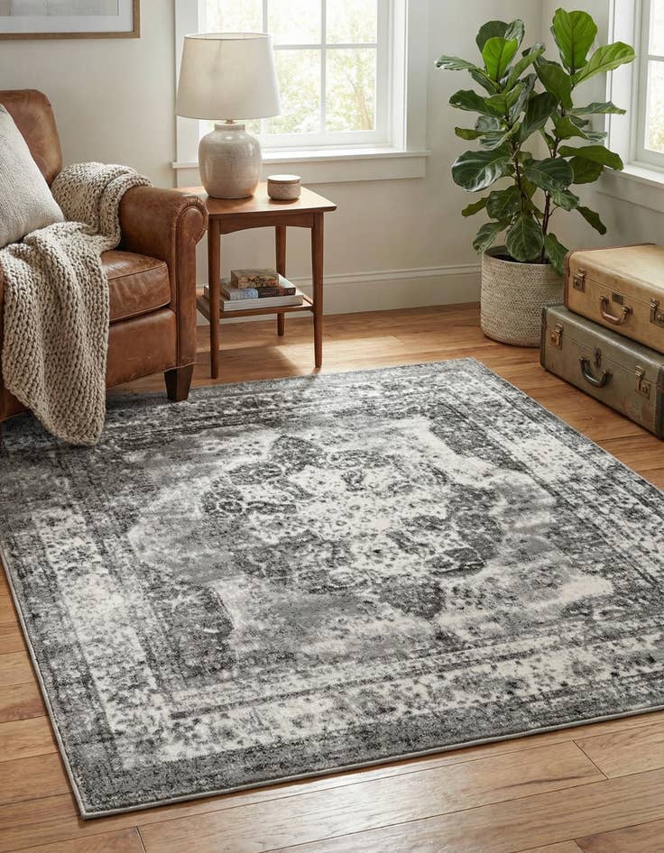 Detail image of 6' x 6' Monaco Square Rug