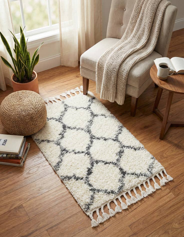 Detail image of 2' 2 x 3' Lagom Shag Rug