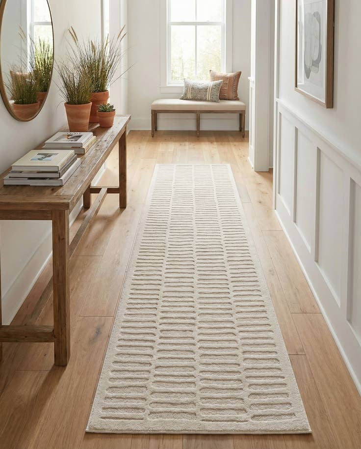 Detail image of 2' 7 x 12' Textura Designer Runner Rug