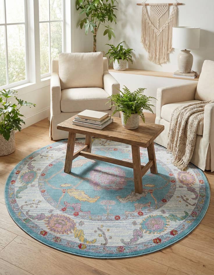 Detail image of 5' 5 x 5' 5 Paragon Round Rug