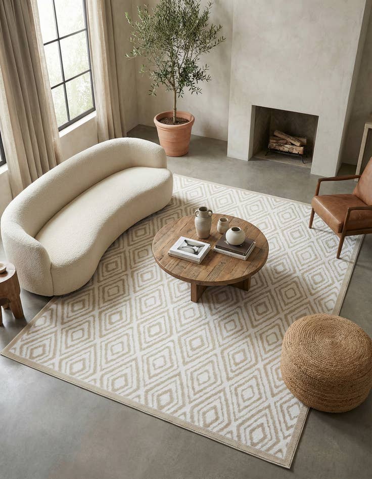 Detail image of 7' 10 x 10' Hermitage Rug