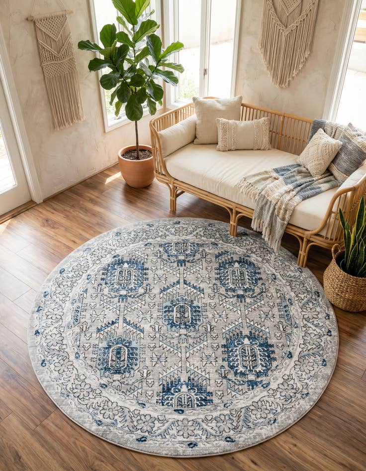 Detail image of 7' x 7' Nyla Round Rug