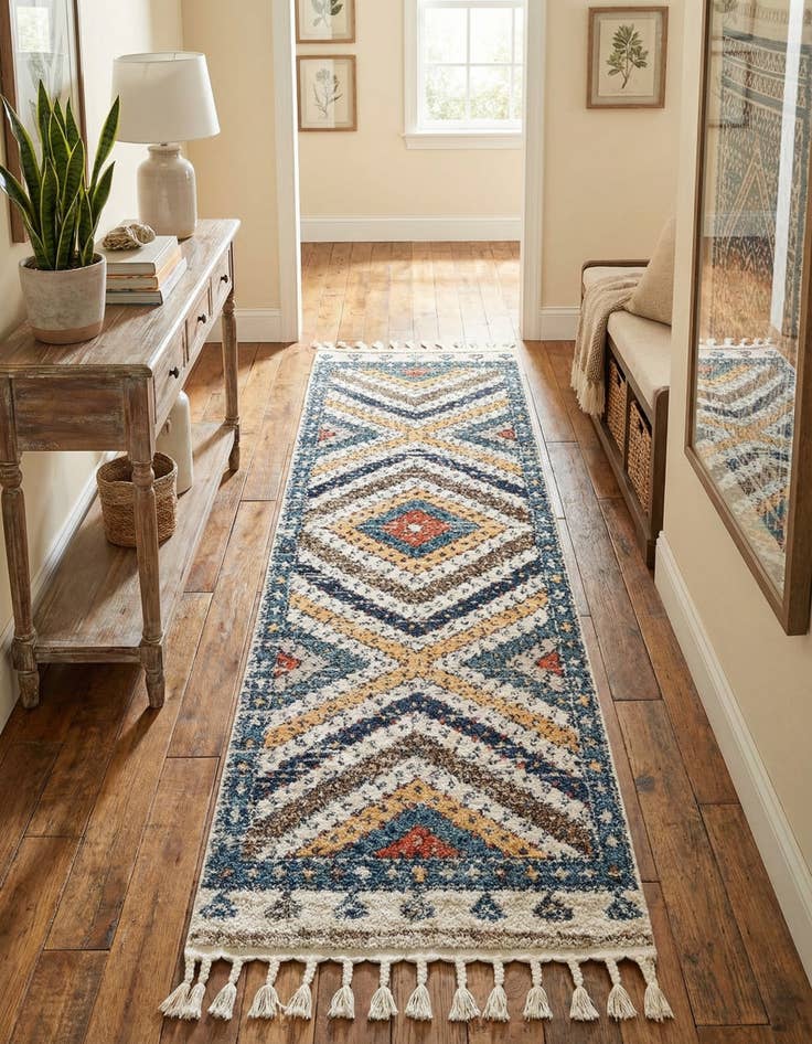 Detail image of 2' x 6' Aramis Runner Rug