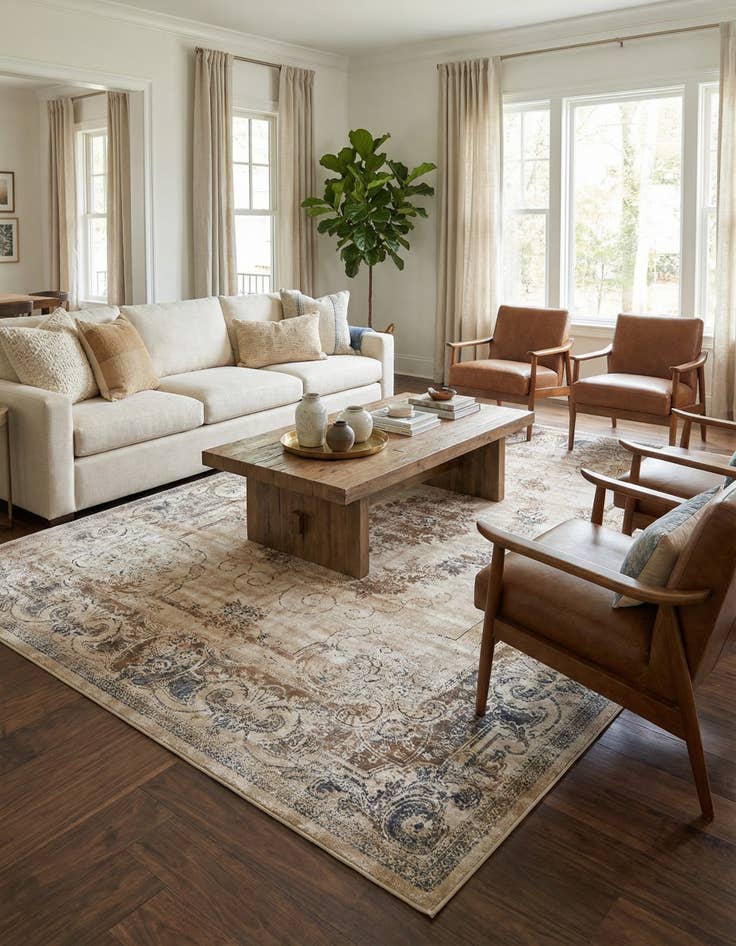 Detail image of 10' x 14' 5 Villa Rug