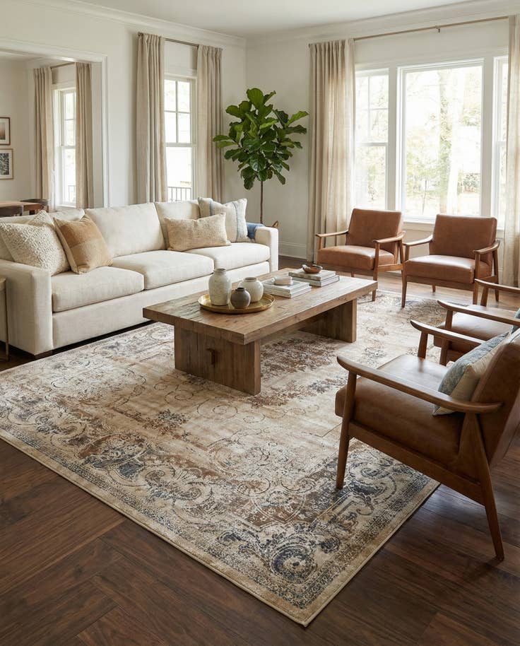 Detail image of 10' x 14' 5 Villa Rug