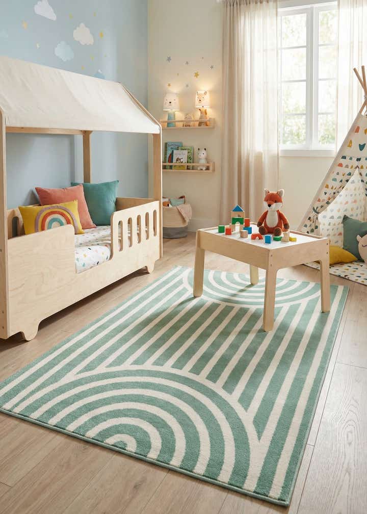 4' x 6' Whimsy Kids Rug